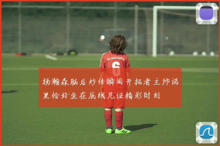 杨瀚森脑后妙传瞬间开拓者主帅诺里恰好坐在底线见证精彩时刻